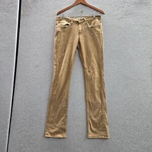 Vans Men Jeans 30X32 Tan Pants Khakis Twill 32" Inseam